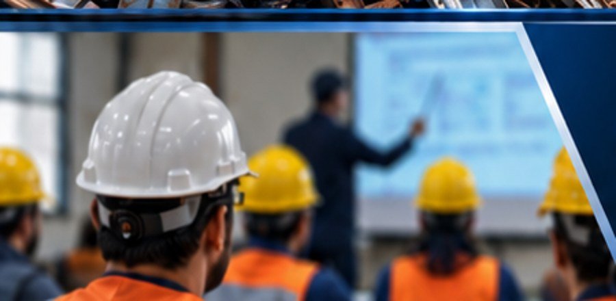 Capacitación de trabajadores con elementos de protección personal